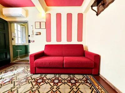 Apartment - First Floor — CozyBricks Lucca - City Center Apt - Feel Lucca - Live Local - Sleep Quiet - AC & WiFi
